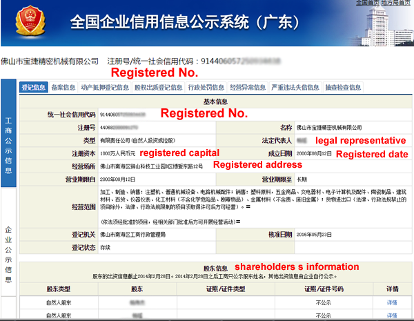 officially registered details of powerjet